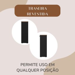 Gaveteiro Alto Arquivo para Pasta Suspensa com Chave, para Escrirório e Recepção - 13