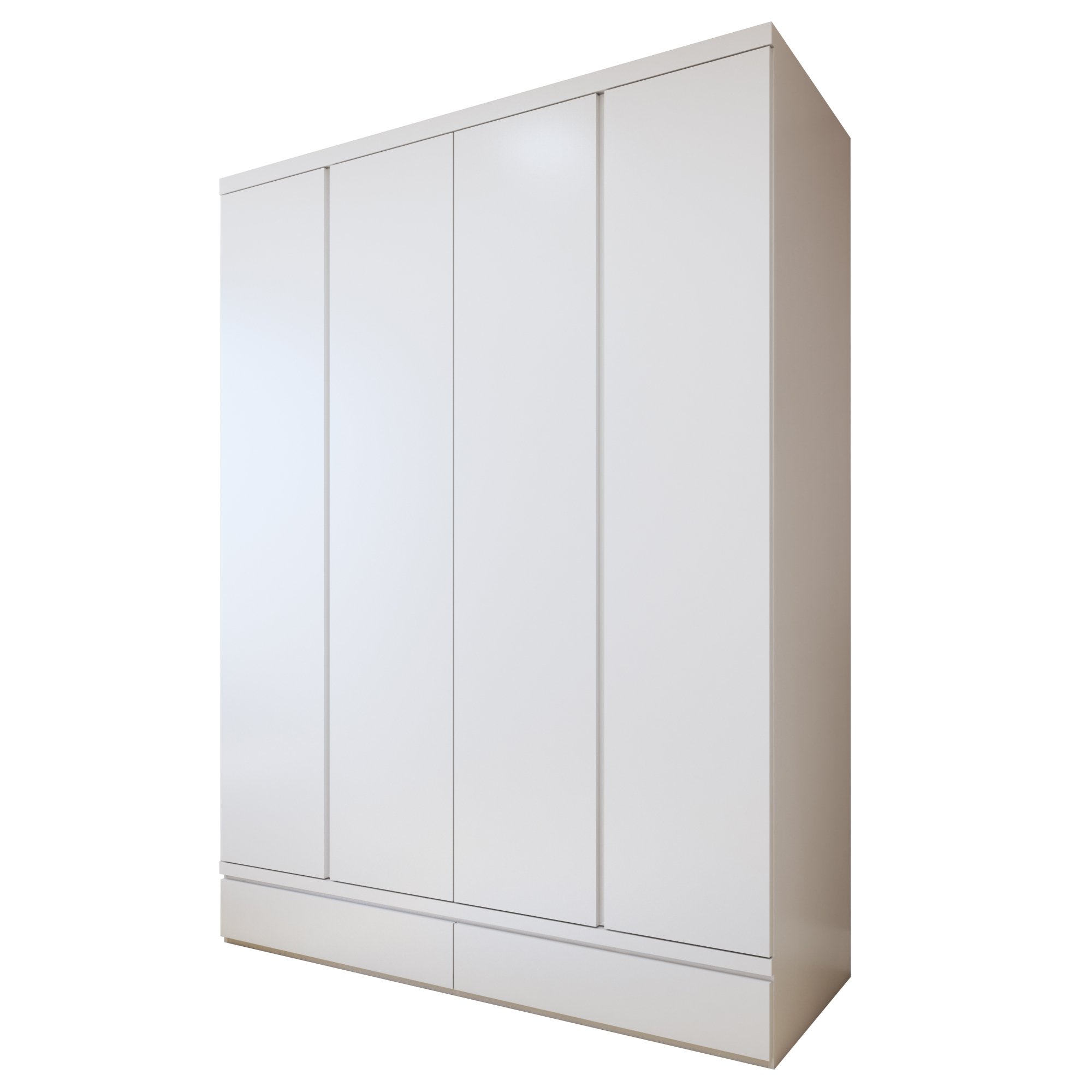 Guarda-roupa 4 Portas 3 Gavetas 100% Mdf Urbano - 2