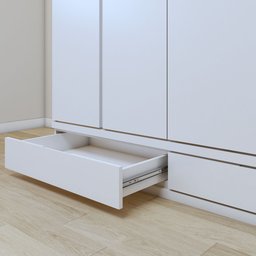 Guarda Roupa Casal 4 Portas com 5 Gavetas 100% MDF Urbano - 5