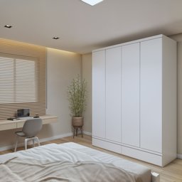 Guarda-roupa 4 Portas 3 Gavetas 100% Mdf Urbano - 1
