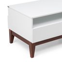 Ver mais imagens de Mesa de Centro 100% MDF 80cm 1 Gaveta Fresh Branco