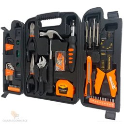 Kit Jogo de Ferramenta 129 Peças Maleta - 3