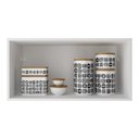 Ver imagem 4 de Armário de Cozinha Aéreo em Mdf com 1 Porta Basculante 80cm Multimóveis Cr20433 Branco