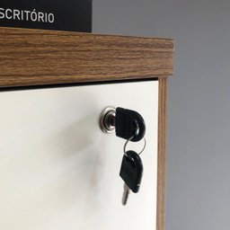 Gaveteiro Alto Arquivo para Pasta Suspensa com Chave, para Escrirório e Recepção - 9
