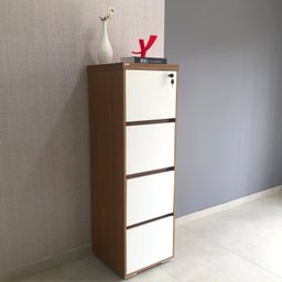 Gaveteiro Alto Arquivo para Pasta Suspensa com Chave, para Escrirório e Recepção - 15