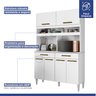 Armário para Cozinha 6 Portas 2 Gavetas Sao Paulo - 4