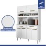 Armário para Cozinha 6 Portas 2 Gavetas Sao Paulo - 3