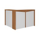 Ver imagem 3 de Balcão para Escritório Atendimento Recepção em L Branco/Freijó com Artany