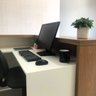 Balcão para Escritório Atendimento Recepção em L - 9