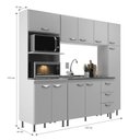 Ver imagem 2 de Cozinha Modulada 4 Peças Ipanema Branco