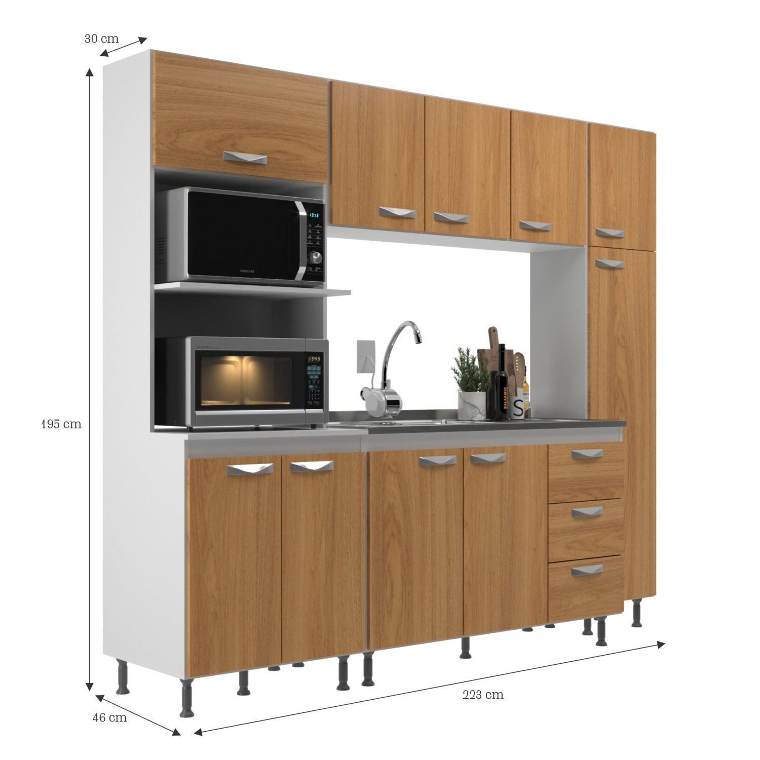 Cozinha Modulada 4 Peças Ipanema - 2