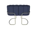 Ver imagem 5 de Berço Simples Moisés Moderno Mini Pés em Aço Criança Confortavél Quarto do Bebê New Baby Cor Azul