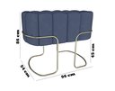 Ver imagem 7 de Berço Simples Moisés Moderno Mini Pés em Aço Criança Confortavél Quarto do Bebê New Baby Cor Azul