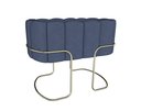 Ver imagem 1 de Berço Simples Moisés Moderno Mini Pés em Aço Criança Confortavél Quarto do Bebê New Baby Cor Azul