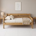 Ver imagem 1 de Sofá Cama Solteiro Madeira Maciça Reforçada Repleta