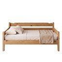 Ver imagem 2 de Sofá Cama Solteiro Madeira Maciça Reforçada Repleta