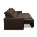 Ver mais imagens de Sofá Retrátil e Reclinável 3 Lugares 2,50m com Molas Stella Suede Adonai Estofados