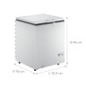 Freezer Horizontal Consul 220L CHA22FB 110V - 2