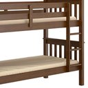 Ver imagem 7 de Beliche Solteiro Juvenil com Escada Fixa Bliss P05 Castanho Acetinado - Mpozenato
