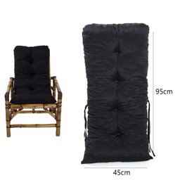 Kit4 Almofada Futon Confortável P/cadeira Poltrona Sofá Vime - 031 - 2