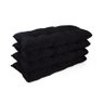 Kit4 Almofada Futon Confortável P/cadeira Poltrona Sofá Vime - 031 - 1