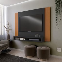 Painel Tokyo para Tv até 43 Polegadas com 02 Nichos - 2
