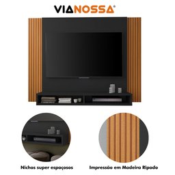 Painel Tokyo para Tv até 43 Polegadas com 02 Nichos - 4