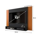 Ver imagem 6 de Painel Tokyo para Tv até 43 Polegadas com 02 Nichos