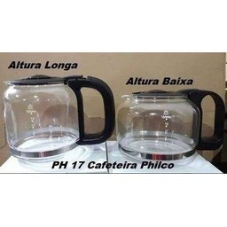 Jarra compatível Cafeteira Philco PH17 15 Cafezinhos - Modelo Alto / Preta - 4