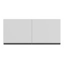 Ver imagem 5 de Armário Aéreo Cozinha 120 cm 2 Portas Veneza Multimóveis MP3682.964 Branco/Preto