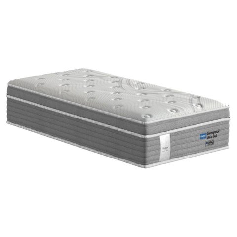 Colchão Solteiro Molas Masterpocket Ensacadas Masterpocket Liverpoll Ultra Gel New C/ Massagem Euro