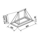 Ver imagem 2 de Lustre Pendente Newline Fit Led 747 Bivolt Branco 3000k Luz Amarela