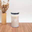 Ver imagem 5 de Pote de acrílico 1,2L com tampa transparente circular empilhável - Oikos