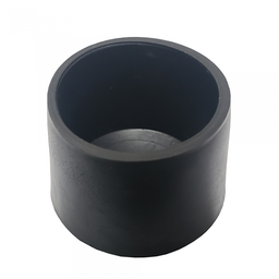 Ponteira 3/4 Redonda Externa Pvc Preta - 2