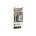 Ver imagem 3 de Guarda Roupa Modulado Casal 2PTAS LI048 Of White Kappesberg