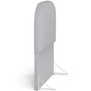 Ver imagem 3 de Cabeceira Cama Box 100cm Lanna com Puff Recamier Doha W01 Linho Cinza - Lyam Decor