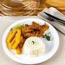 Ver imagem 2 de Cloche Elegance Redondo 27,5cm Branco em Policarbonato Linha Profissional Cook Vem
