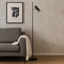 Ver imagem 1 de Luminária de Piso Abajur Chão Sofhie Preto