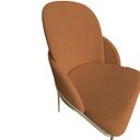 Ver imagem 4 de Kit 4 Cadeira Sala Jantar Ferro Champanhe Maitê Jvb Móveis: Terracota