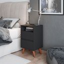 Ver imagem 2 de Mesa de Cabeceira Like Preta