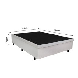 Base Box Baú Viúva em Courino 120x203x42cm - 5