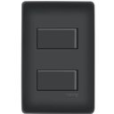 Ver imagem 1 de 2 Interruptores Simples Distanciadas de 16A/250V - 4050 - FAME 2 INTERRUPTORES SIMPLES DISTANCIADOS 