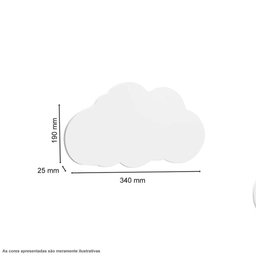 Cama Infantil Casinha Branco Mel e Azul com 2 Luminárias e Colchão - 2