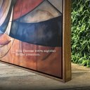 Ver imagem 6 de Quadro Abstrato Harmonia Florescer da Alma 123x83cm Canvas