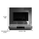 Ver imagem 3 de Painel para Tv Paris 1.80 Off White Perolizado/tauri Lukalian