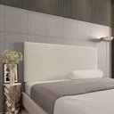 Ver imagem 2 de Cabeceira Painel Clean Para Cama Box Queen 160 cm Linho - D’Rossi - A19 Grosso Bege