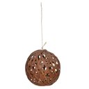 Ver imagem 1 de Bola Palha Natal Amendoa 20cm