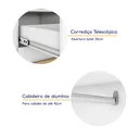 Ver imagem 7 de Módulo Closet 1 Gaveta Smart Versatile Espresso Móveis Branco