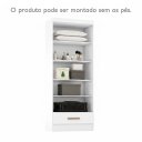 Ver imagem 5 de Módulo Closet 1 Gaveta Smart Versatile Espresso Móveis Branco