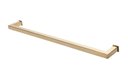 Ver imagem 2 de Porta Toalha Toalheiro de Banho Banheiro 60cm em Aço Inox Dourado Linha Larissa, Esp 5,5 Stainless